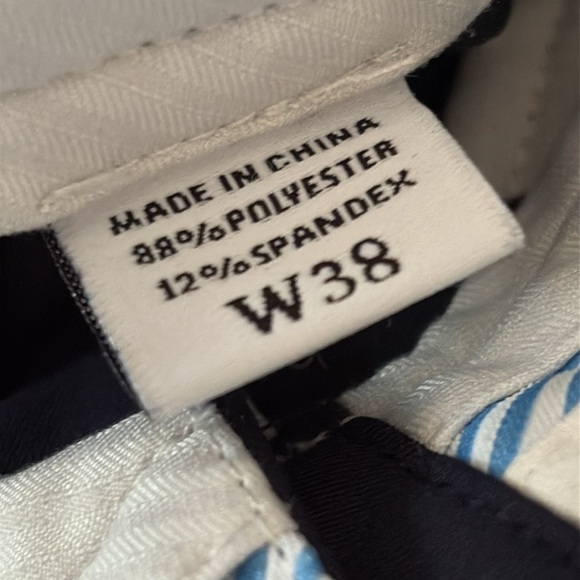 FootJoy Lightweight 9" Short Performance Golf Flat Front Classic Navy Size 38 - Picture 6 of 14